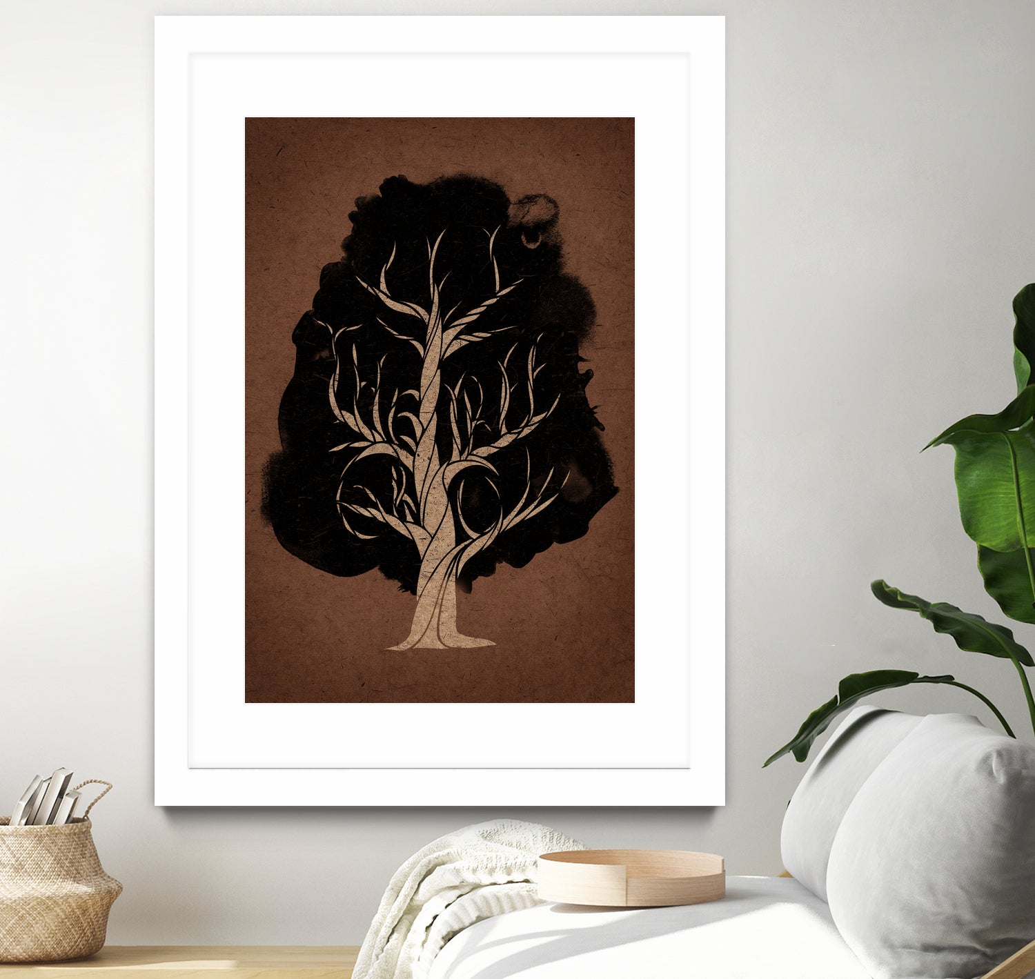 Let the tree grow by Robert Farkas on GIANT ART - black digital painting