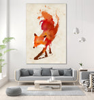 Vulpes Vulpes by Robert Farkas on GIANT ART - red digital painting