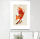 Vulpes Vulpes by Robert Farkas on GIANT ART - red digital painting