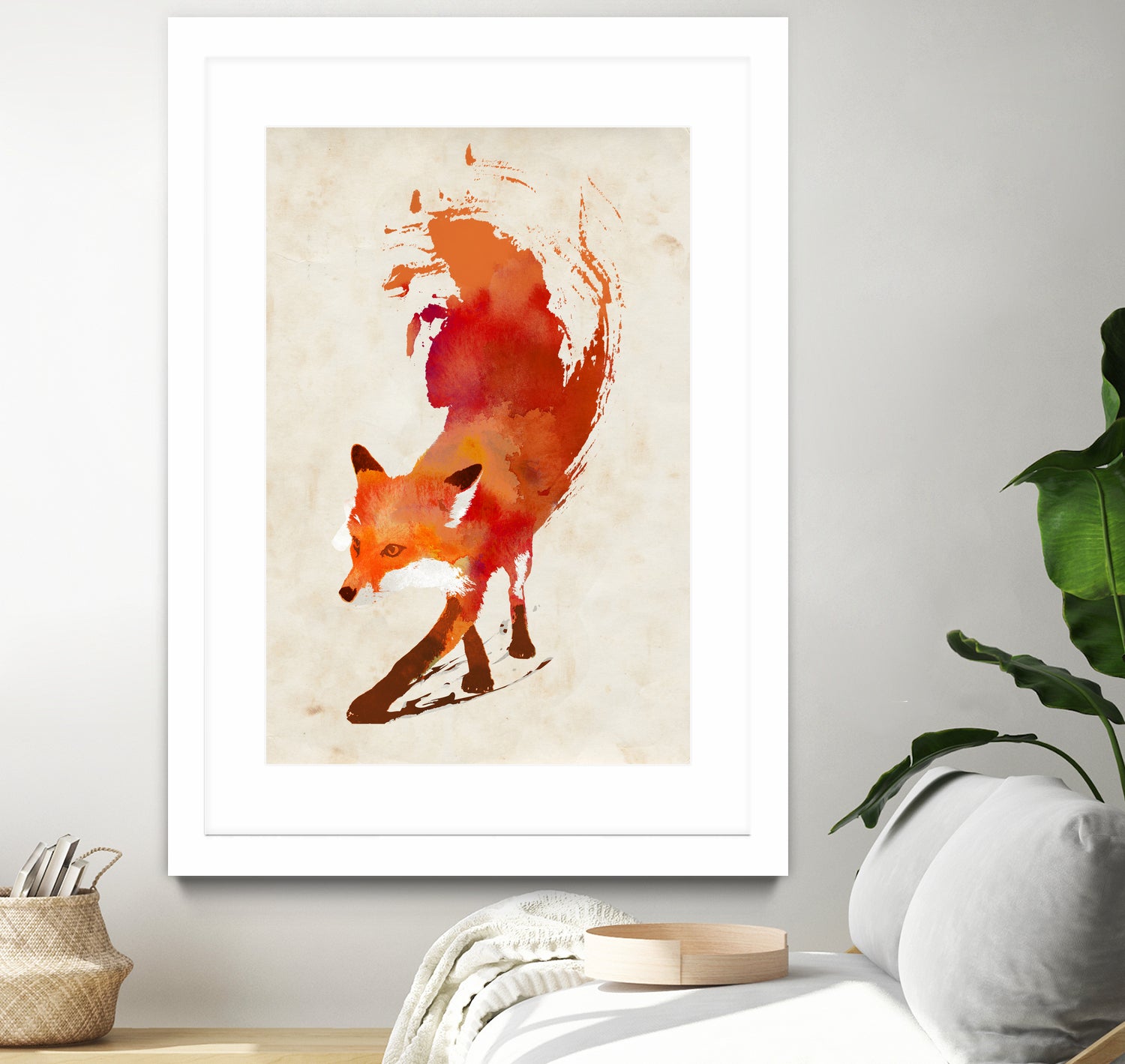 Vulpes Vulpes by Robert Farkas on GIANT ART - red digital painting