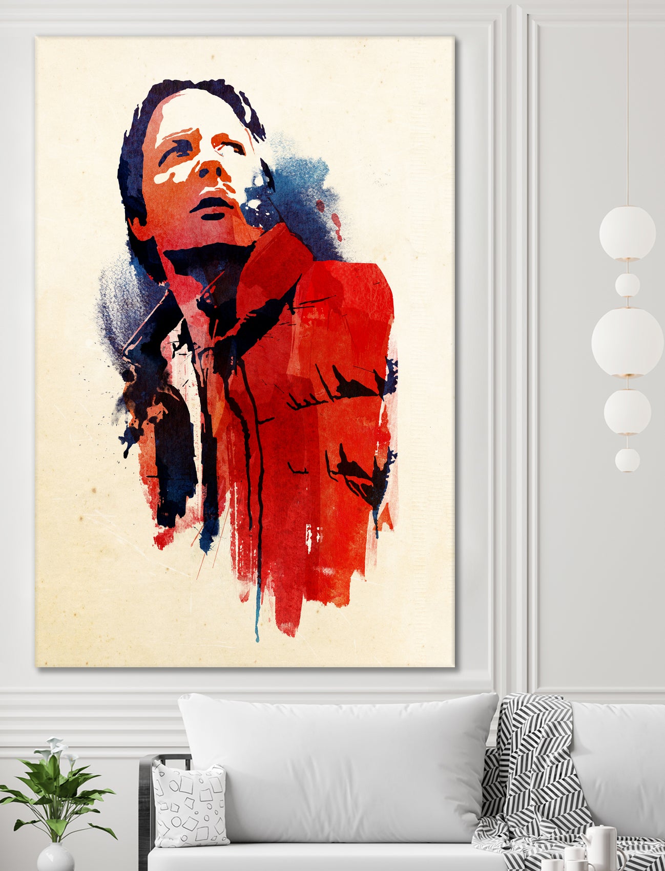 Marty McFly by Robert Farkas on GIANT ART - red digital drawing