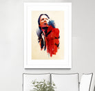 Marty McFly by Robert Farkas on GIANT ART - red digital drawing