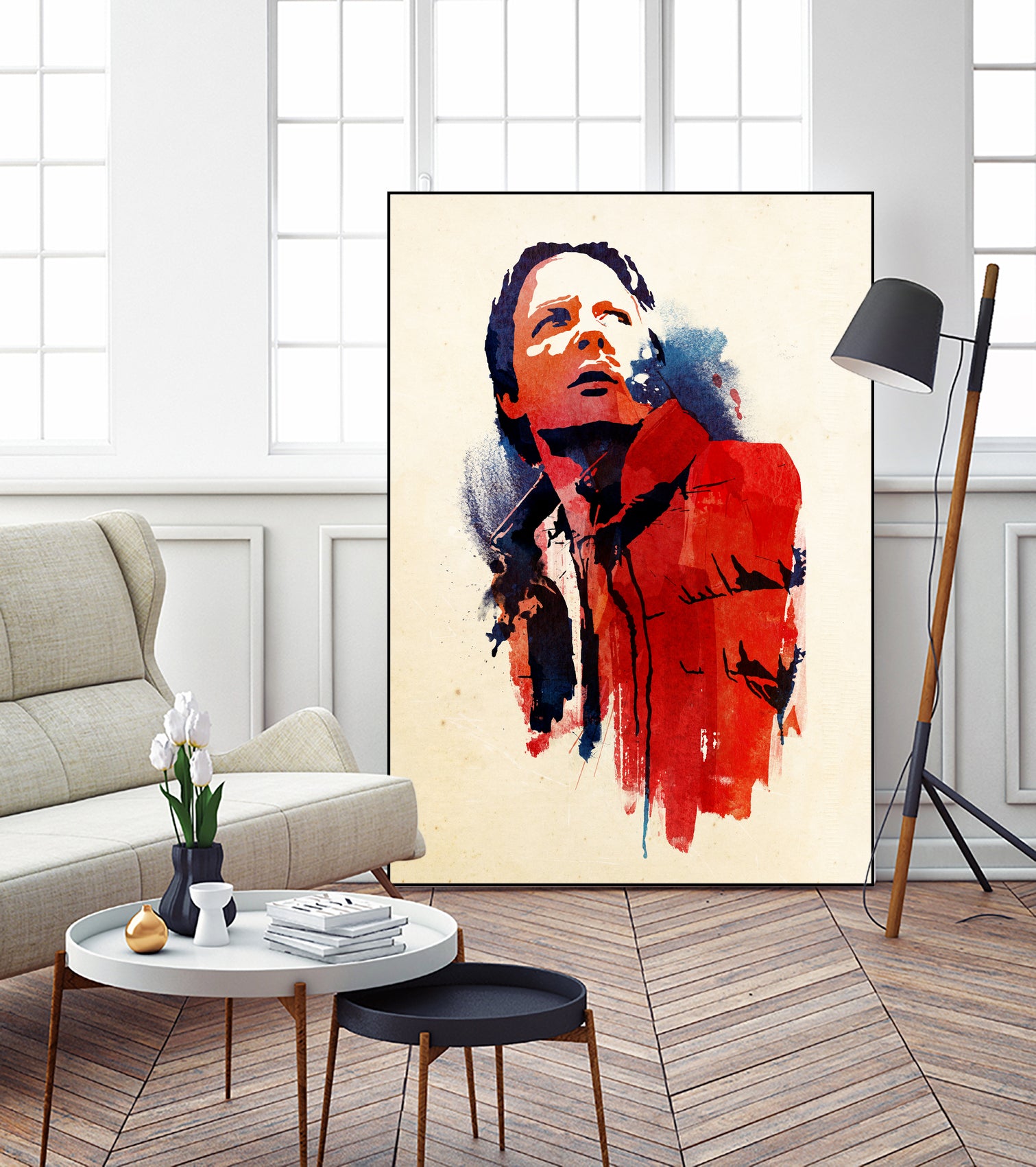 Marty McFly by Robert Farkas on GIANT ART - red digital drawing