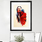 Marty McFly by Robert Farkas on GIANT ART - red digital drawing