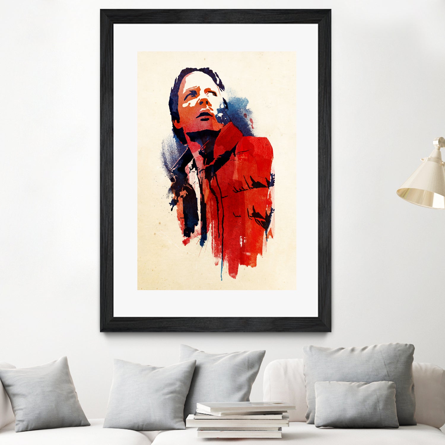 Marty McFly by Robert Farkas on GIANT ART - red digital drawing