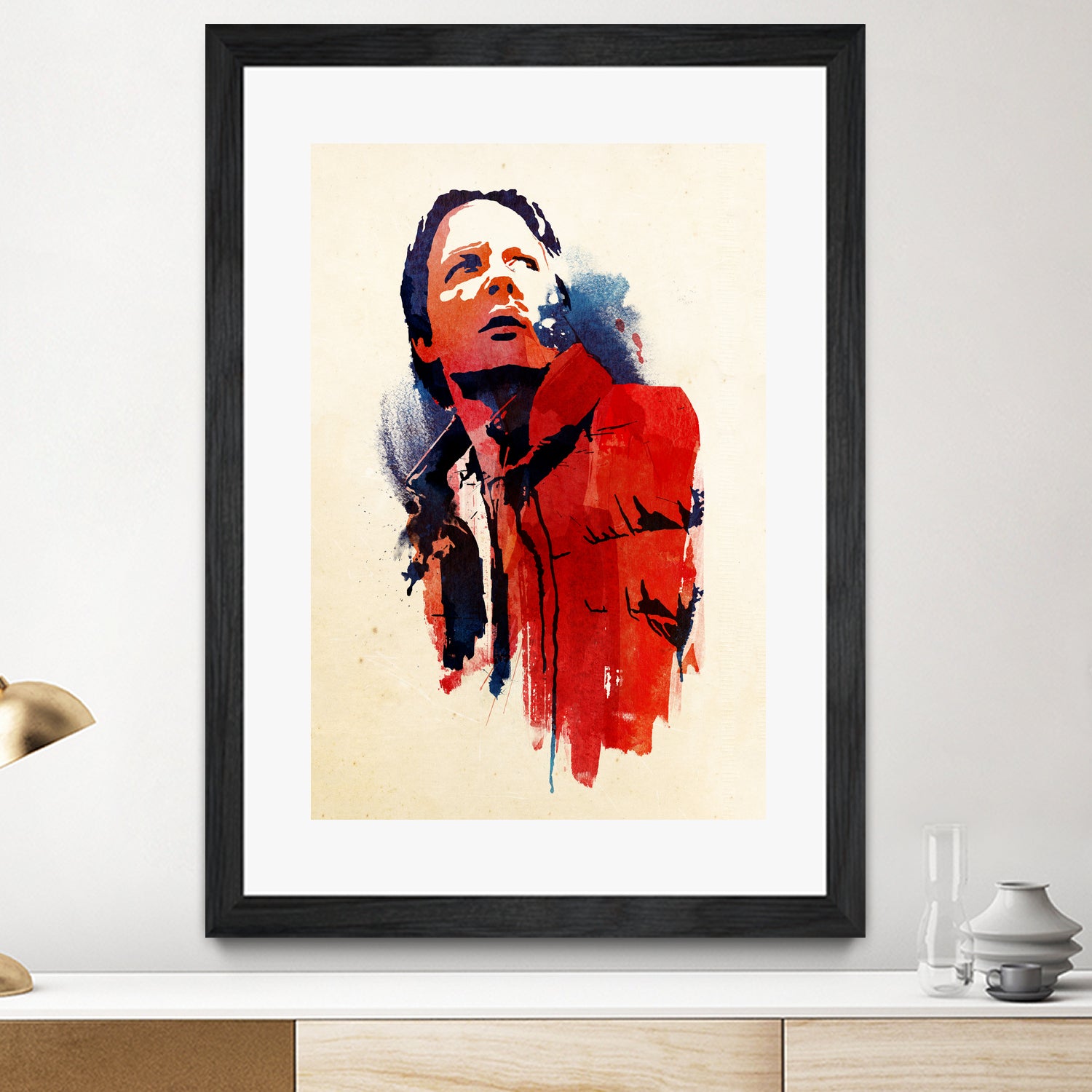 Marty McFly by Robert Farkas on GIANT ART - red digital drawing