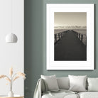 Pier to Horizon by Konstantin Sevostyanov on GIANT ART - gray photo illustration