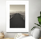 Pier to Horizon by Konstantin Sevostyanov on GIANT ART - gray photo illustration