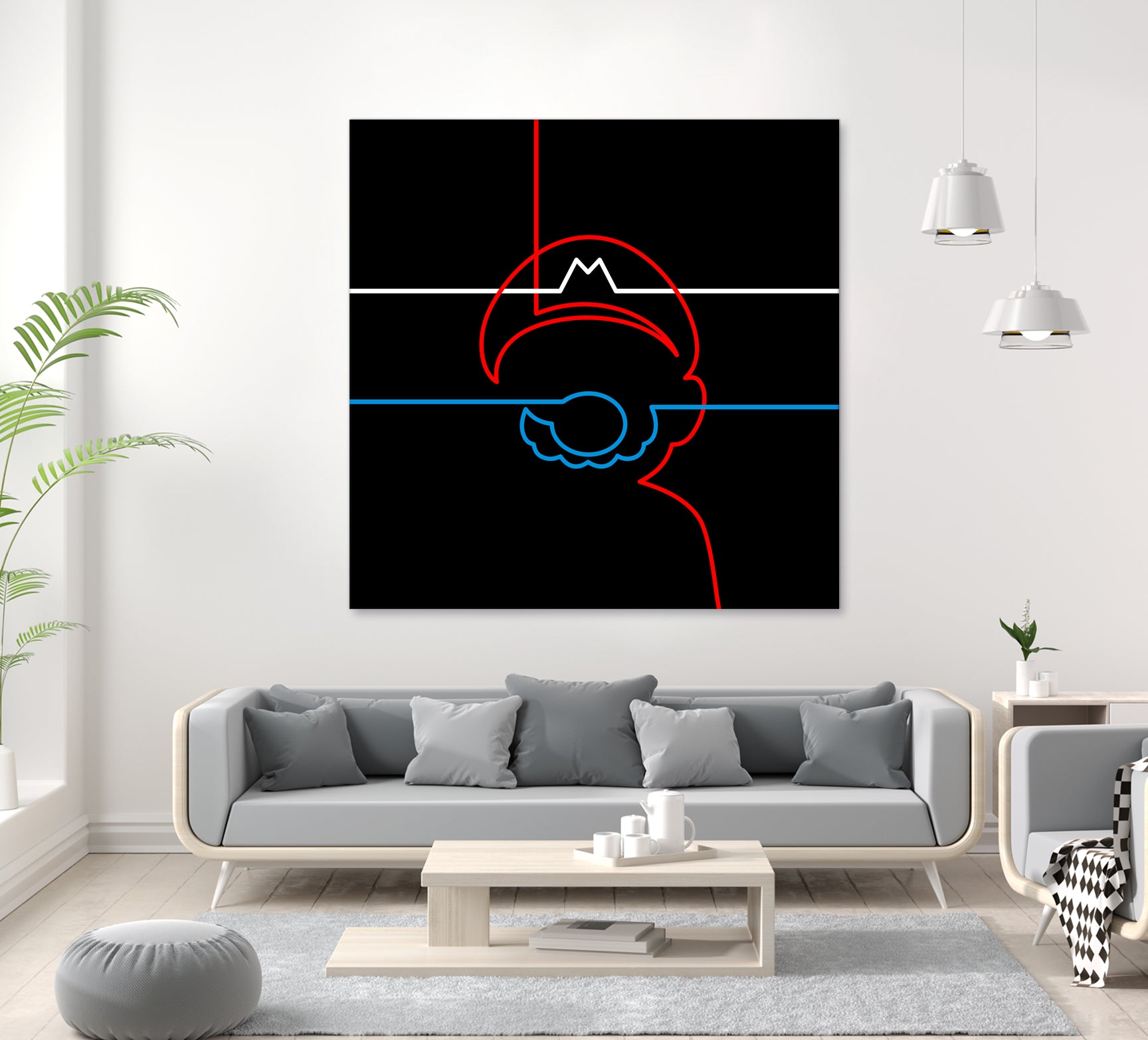 Mario by Mochamad Arief on GIANT ART - black digital drawing