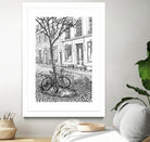 Aachen Bike by Evgenii Sarychev on GIANT ART - black photo illustration