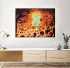 Foliage Storm by Mike Inscho on GIANT ART - orange digital painting