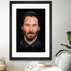 Keanu Reeves by Yana Mulyadi on GIANT ART - black digital drawing