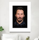 Keanu Reeves by Yana Mulyadi on GIANT ART - black digital drawing