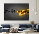 The Creation by Octavian Mihai Mielu on GIANT ART - yellow digital drawing