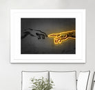 The Creation by Octavian Mihai Mielu on GIANT ART - yellow digital drawing