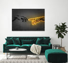The Creation by Octavian Mihai Mielu on GIANT ART - yellow digital drawing