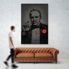 The Godfather by Octavian Mihai Mielu on GIANT ART - black digital drawing