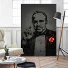 The Godfather by Octavian Mihai Mielu on GIANT ART - black digital drawing