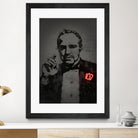 The Godfather by Octavian Mihai Mielu on GIANT ART - black digital drawing