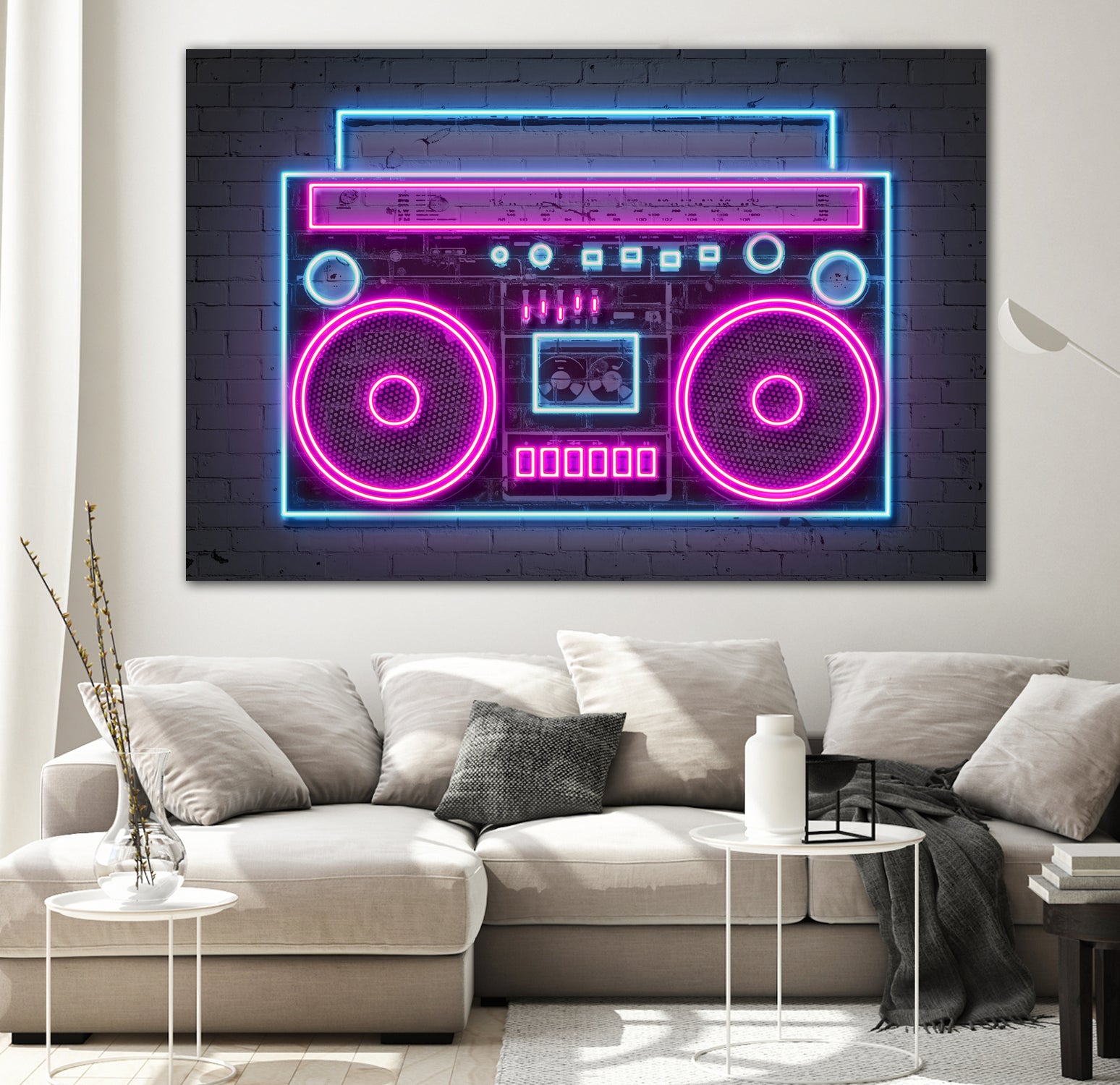 Boom Box by Octavian Mihai Mielu on GIANT ART - pink digital drawing