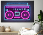 Boom Box by Octavian Mihai Mielu on GIANT ART - pink digital drawing