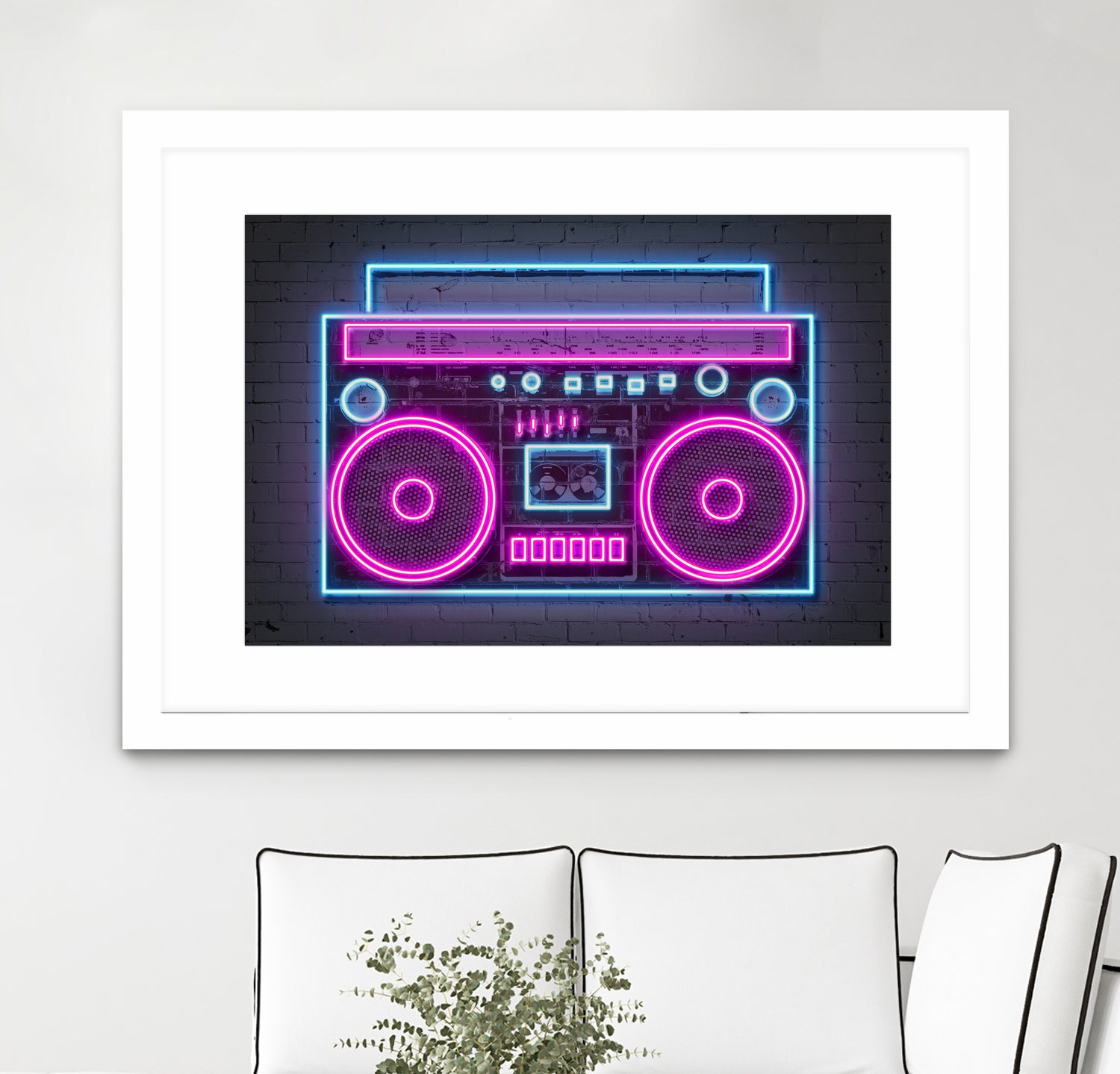 Boom Box by Octavian Mihai Mielu on GIANT ART - pink digital drawing