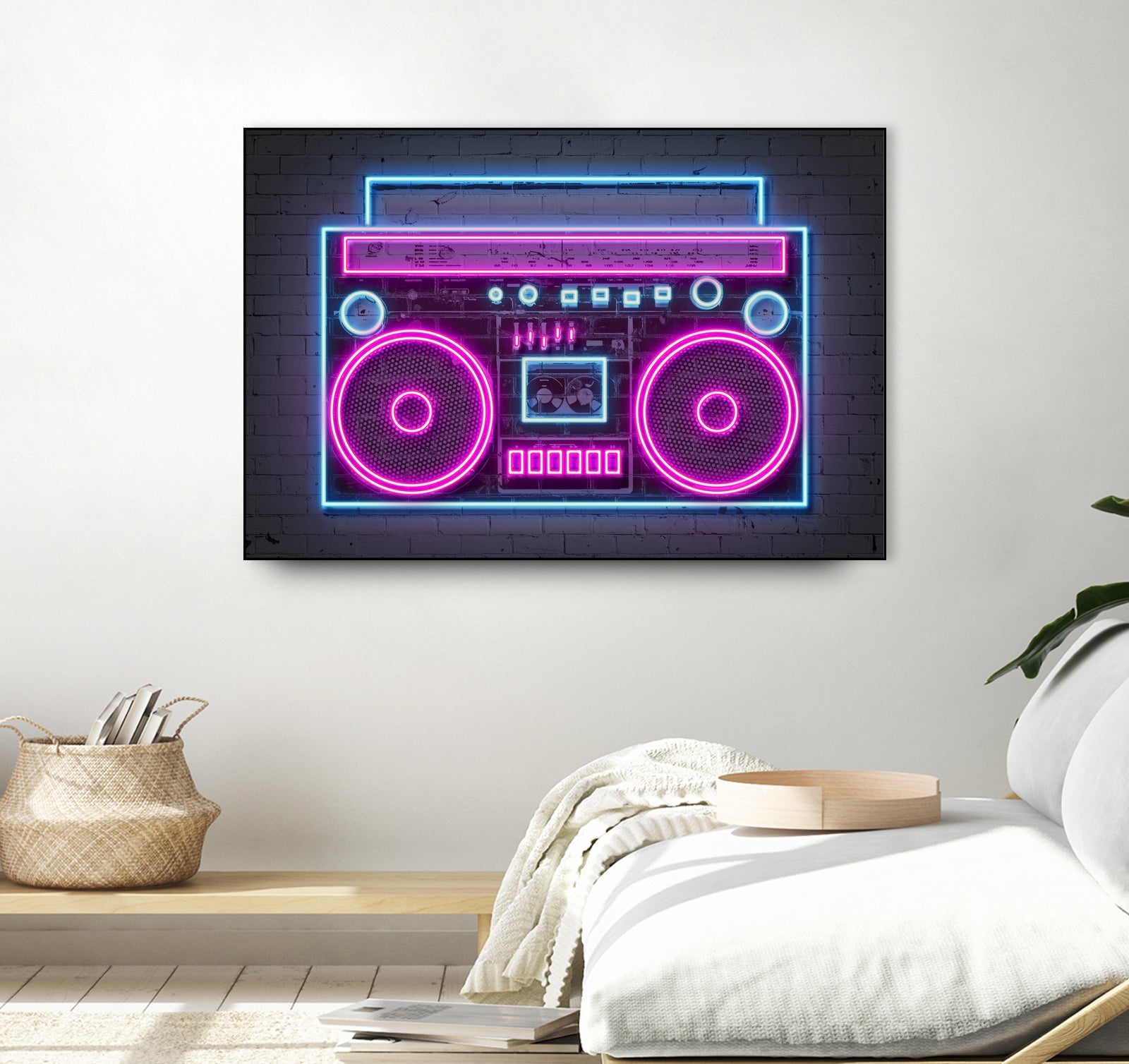 Boom Box by Octavian Mihai Mielu on GIANT ART - pink digital drawing