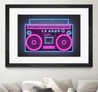 Boom Box by Octavian Mihai Mielu on GIANT ART - pink digital drawing