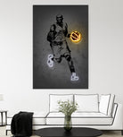 Kobe by Octavian Mihai Mielu on GIANT ART - yellow digital drawing