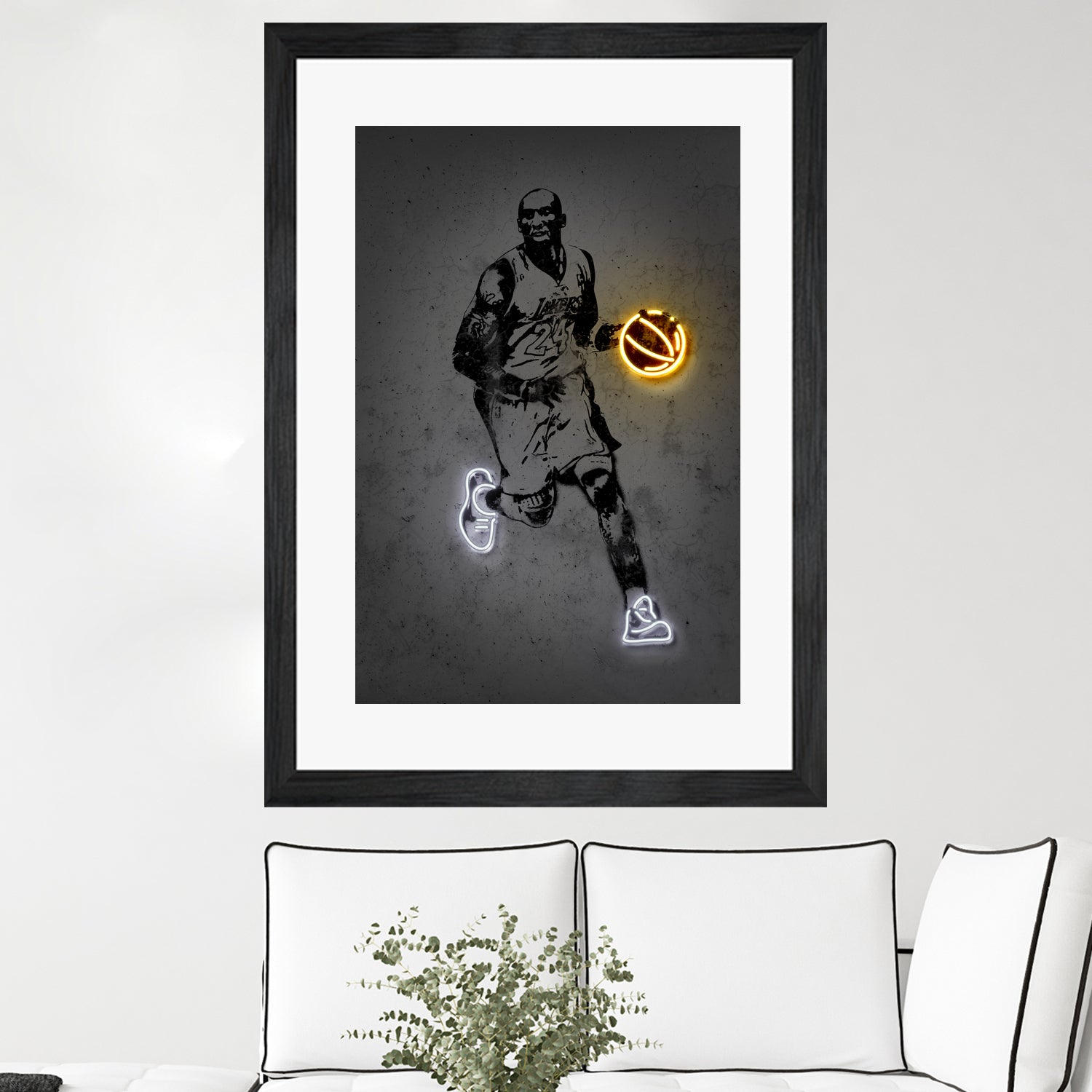 Kobe by Octavian Mihai Mielu on GIANT ART - yellow digital drawing