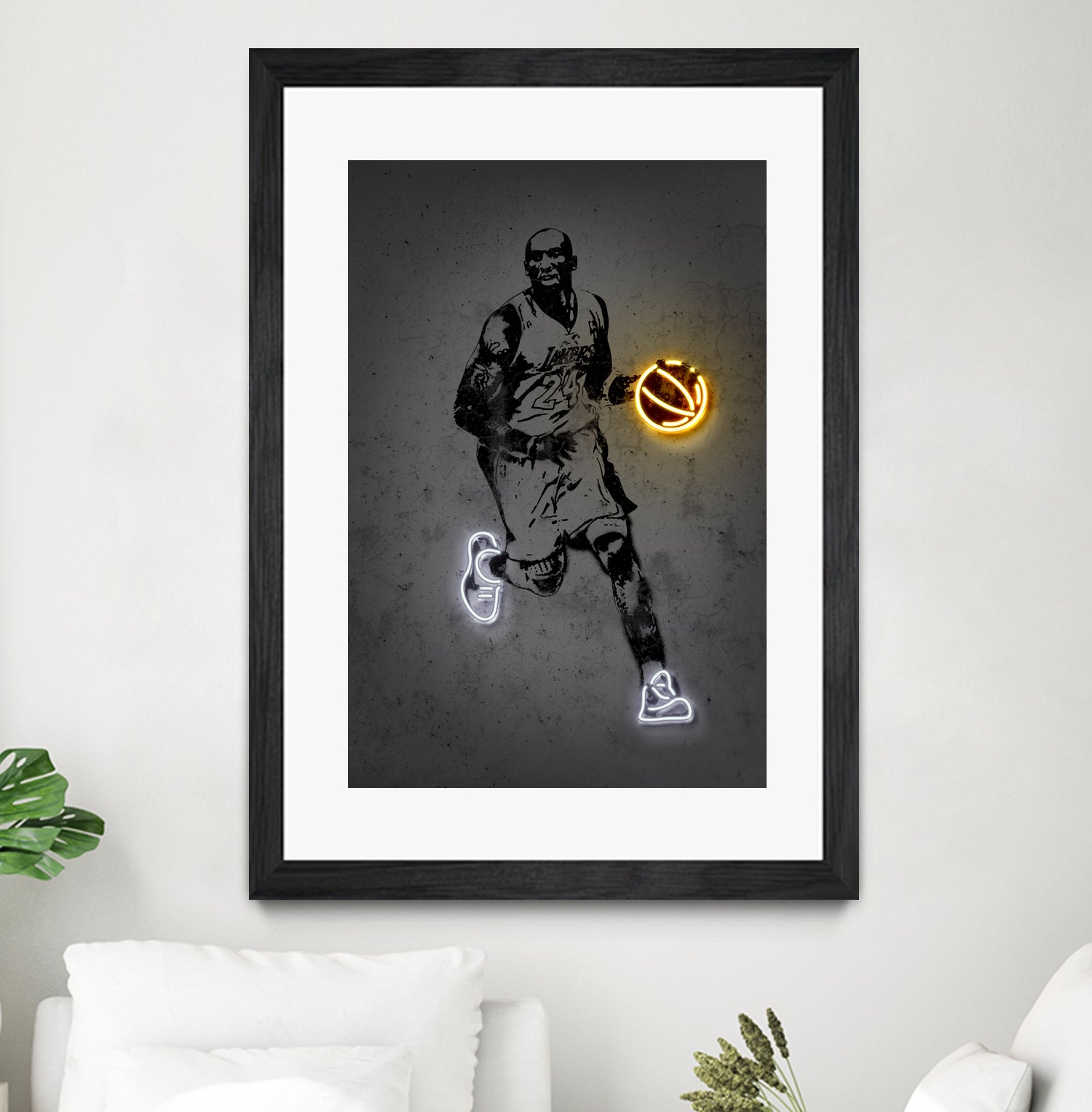 Kobe by Octavian Mihai Mielu on GIANT ART - yellow digital drawing