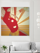 Hurry on Sundown by Aimer Heinz on GIANT ART - orange digital drawing