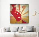 Hurry on Sundown by Aimer Heinz on GIANT ART - orange digital drawing