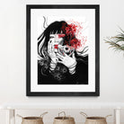 Hell Girl by Doriana Popa on GIANT ART - black mixed media