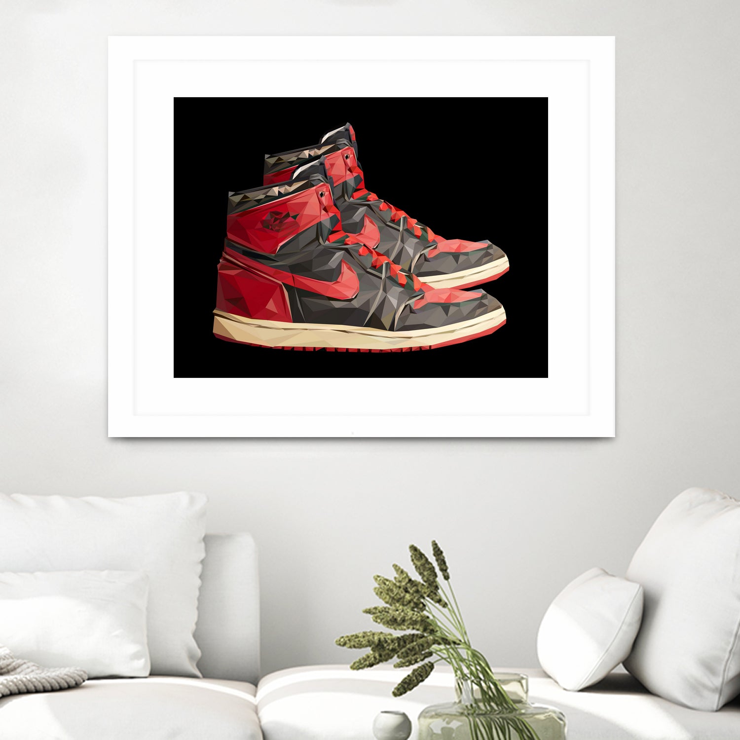 air jordan 1 retro by M Maisur Amin on GIANT ART - red character design