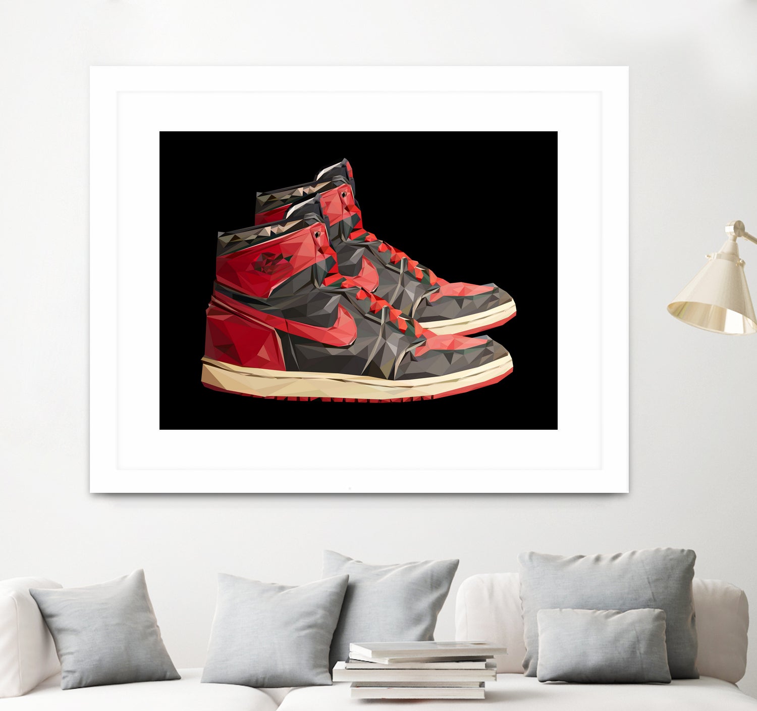 air jordan 1 retro by M Maisur Amin on GIANT ART - red character design