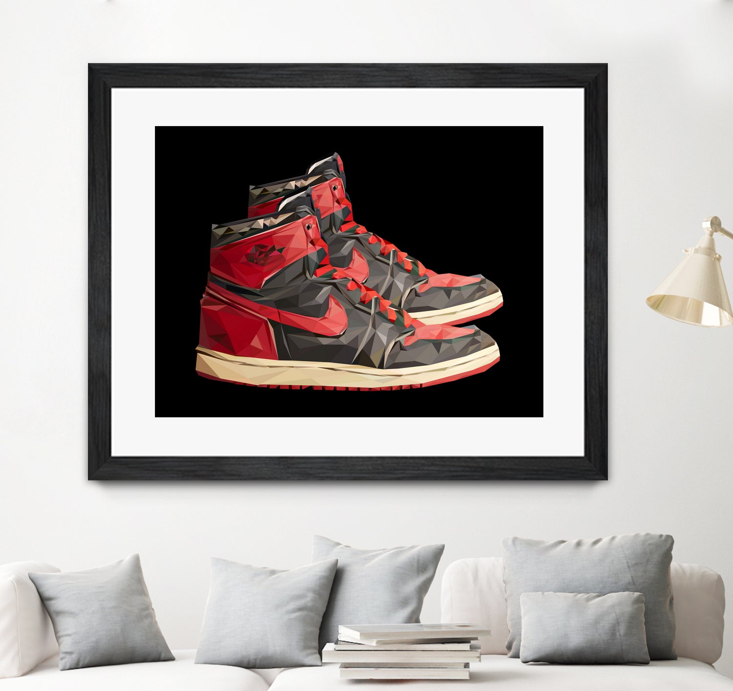 air jordan 1 retro by M Maisur Amin on GIANT ART - red character design