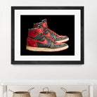 air jordan 1 retro by M Maisur Amin on GIANT ART - red character design