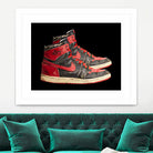 air jordan 1 retro by M Maisur Amin on GIANT ART - red character design