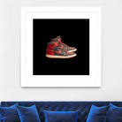 Sneaker hype beast air jordan 1 retro by M Maisur Amin on GIANT ART - black vector illustration