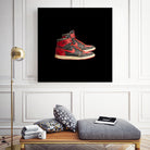 Sneaker hype beast air jordan 1 retro by M Maisur Amin on GIANT ART - black vector illustration