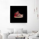 Sneaker hype beast air jordan 1 retro by M Maisur Amin on GIANT ART - black vector illustration