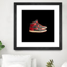 Sneaker hype beast air jordan 1 retro by M Maisur Amin on GIANT ART - black vector illustration