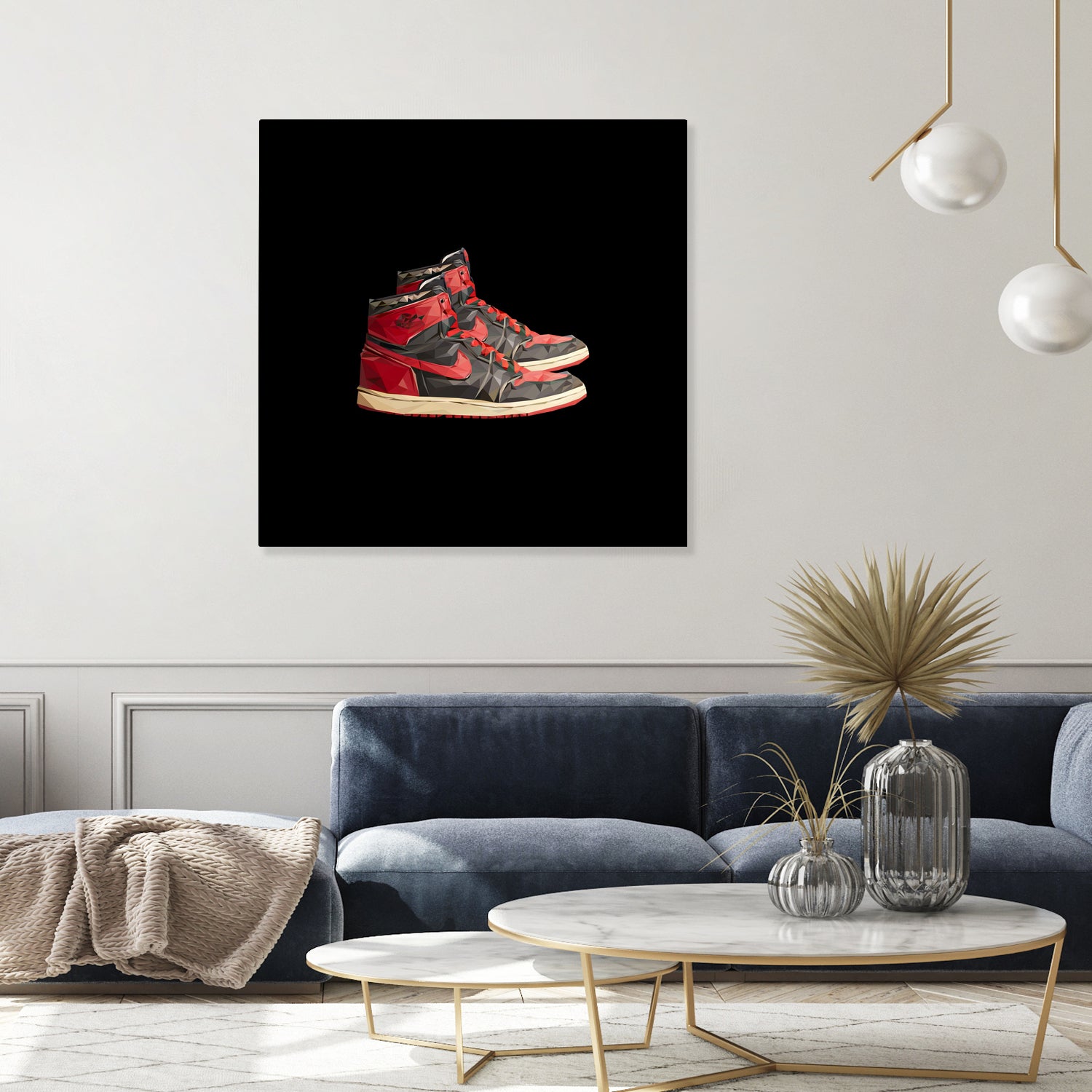 Sneaker hype beast air jordan 1 retro by M Maisur Amin on GIANT ART - black vector illustration