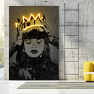 Rihanna by Octavian Mihai Mielu on GIANT ART - yellow digital drawing