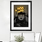 Rihanna by Octavian Mihai Mielu on GIANT ART - yellow digital drawing