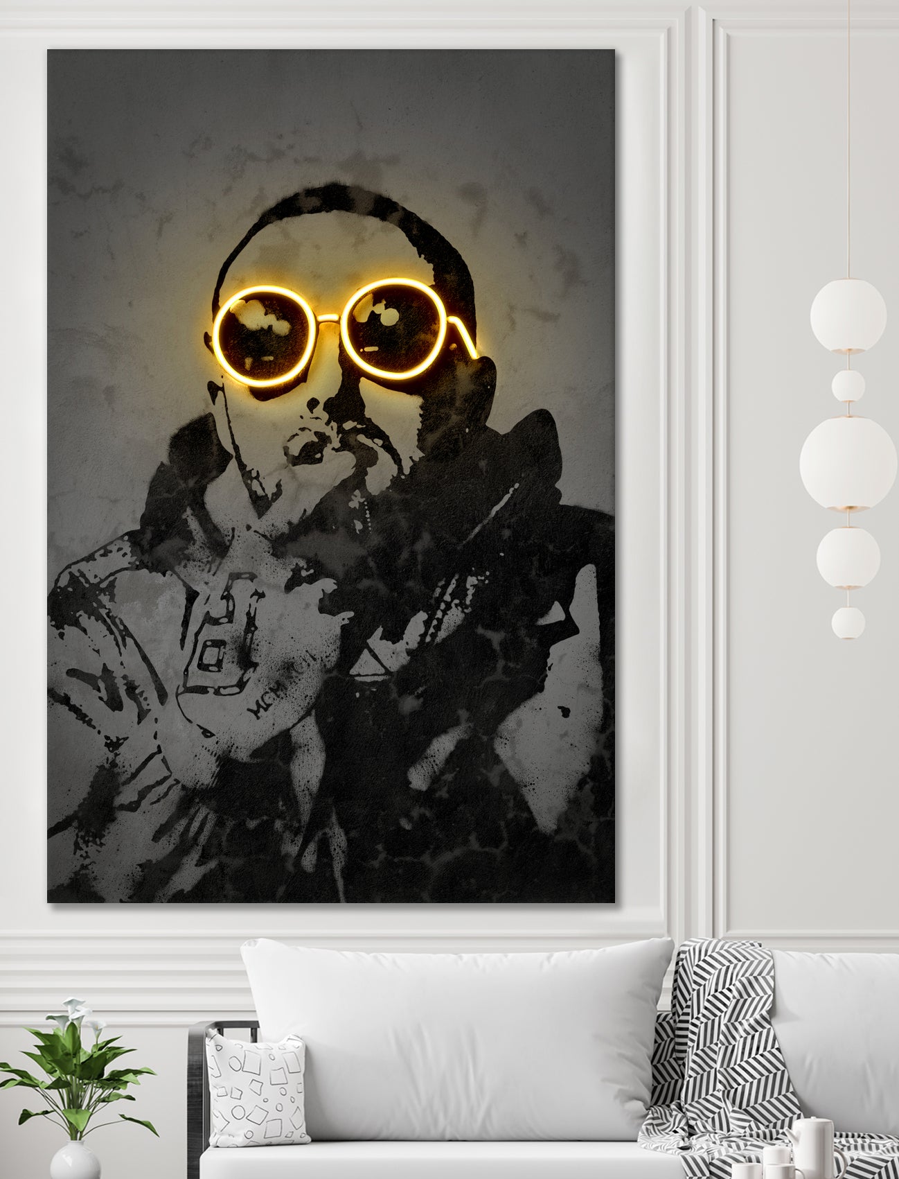 Mac Miller by Octavian Mihai Mielu on GIANT ART - yellow digital drawing