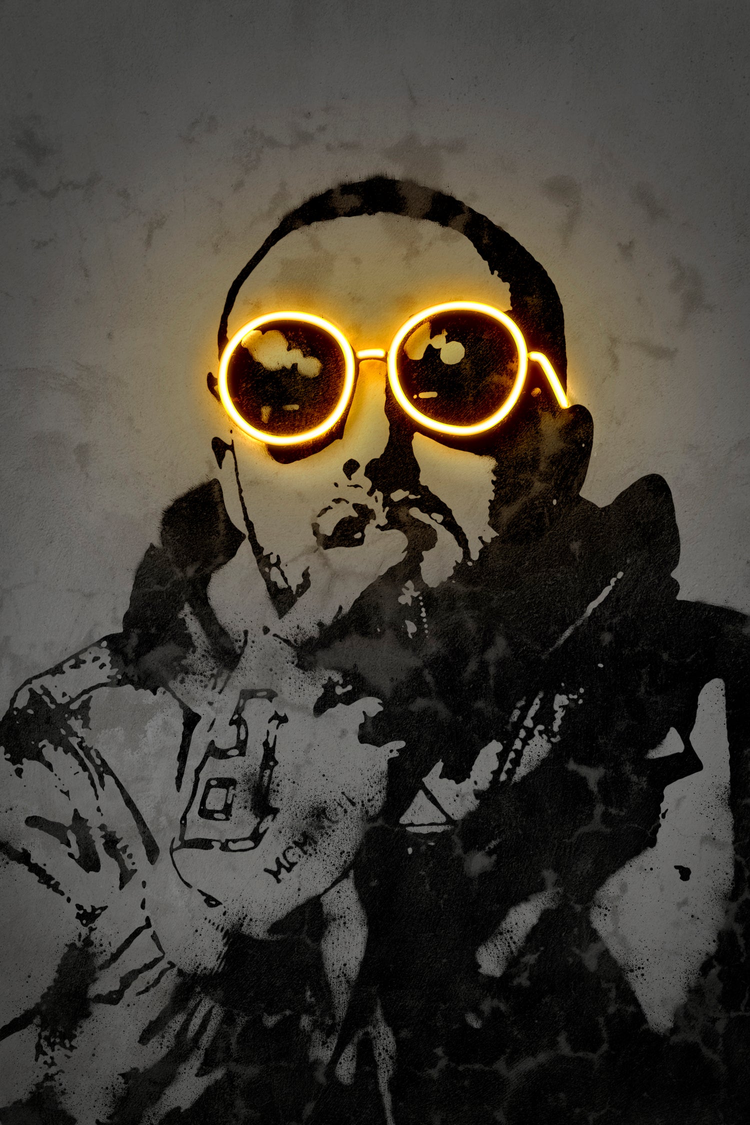 Mac Miller by Octavian Mihai Mielu on GIANT ART - yellow digital drawing