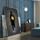 Messi by Octavian Mihai Mielu on GIANT ART - yellow digital drawing