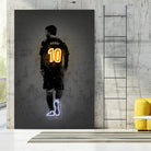 Messi by Octavian Mihai Mielu on GIANT ART - yellow digital drawing